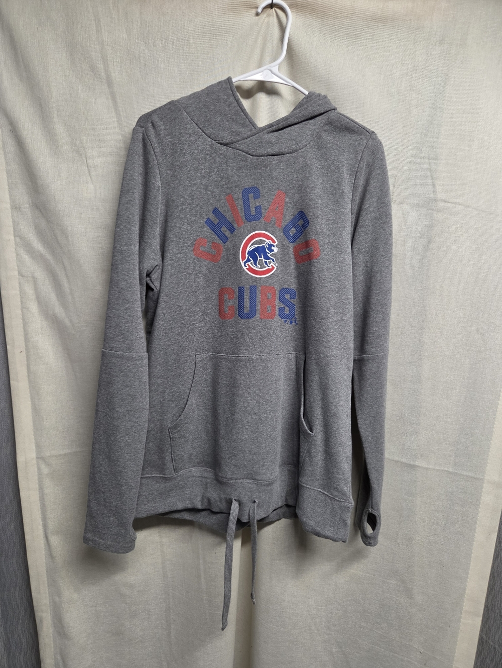 Chicago Cubs Gray Hooded Sweatshirt